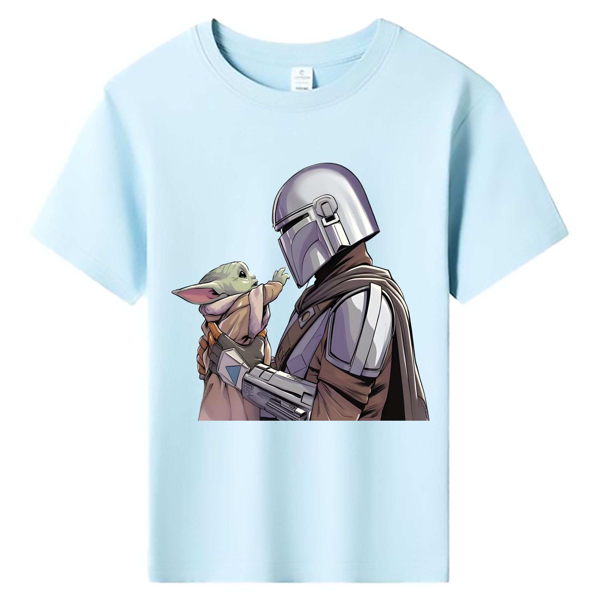 （画像用） スター・ウォーズ Star Wars 綿100％キッズTシャツ（フロントプリント）
